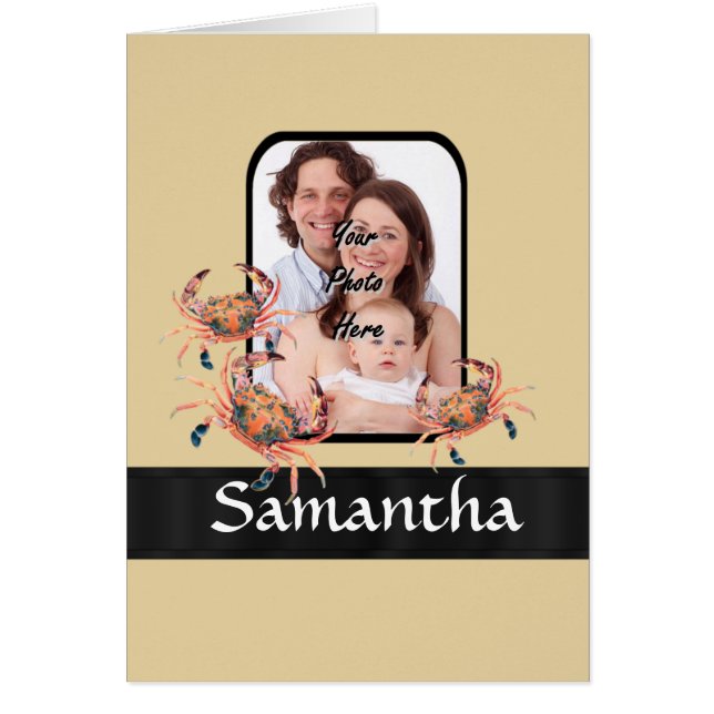 Personalised crab (Front)