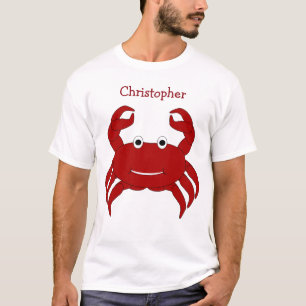 Personalised Crab Design T-Shirt