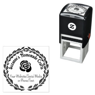Personalised Craft Maker Artist Artisan Self-inking Stamp