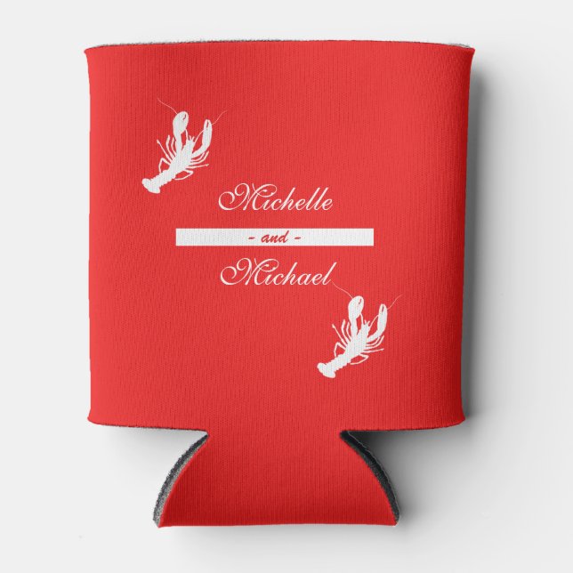 Personalised Crawfish Boil Event Can Cooler (Front)