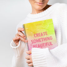 Personalised Create Something Beautiful Journal