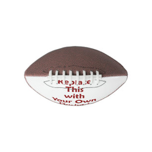 Personalised Create Your Own Custom DIY Template American Football
