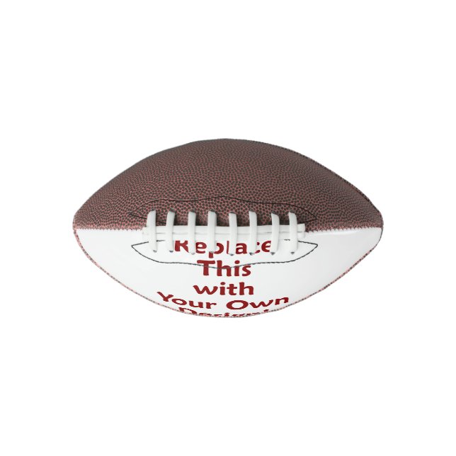 Personalised Create Your Own Custom DIY Template American Football (Front)