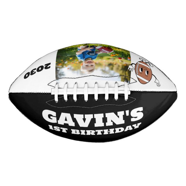 Personalised Create Your Own Custom Retro Birthday American Football (Front)