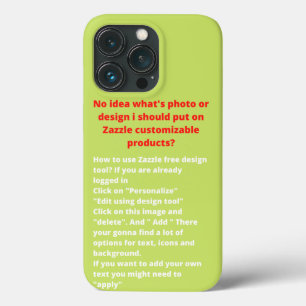 Personalised Create your own Modern cute gift chic iPhone 13 Pro Case