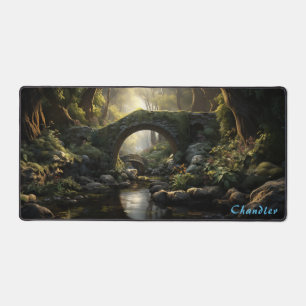 Personalised Creek in the Forest Desk Mat 