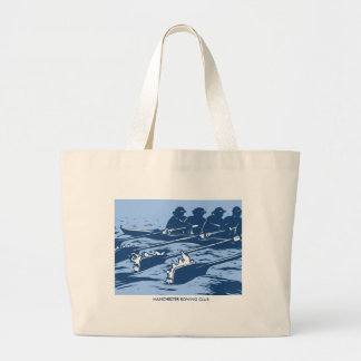 Personalised Crew Rowing Tote Bag in Blue