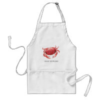 Personalised Crimson Crab | Chef Name