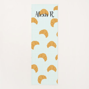 Personalised Croissant Yoga Mat