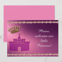 Personalised Crown and Purple Castle