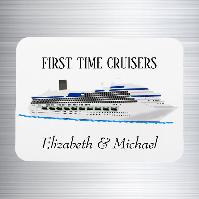 Personalised Cruise Door First time Cruisers Magnet (Creator Uploaded)