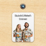 Personalised Cruise Door Photo  Magnet<br><div class="desc">This design may be personalised in the area provided by changing the photo and/or text. Or it can be customised by clicking Personalise this Template and then choosing the click to customise further option and delete or change the colour of the background, add text, change the text colour or style,...</div>