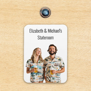 Personalised Cruise Door Photo  Magnet