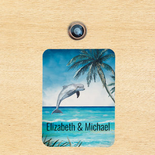 Personalised Cruise Door Sea Dolphin Marker Magnet