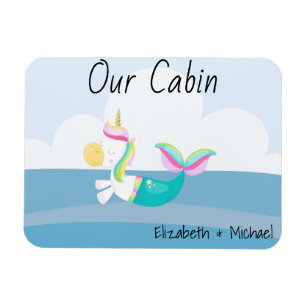 Personalised Cruise Door Sea Mermaid Unicorn Magnet