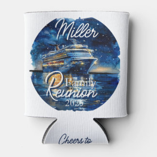 Personalised Cruise Ship Family Reunion  Can Cooler