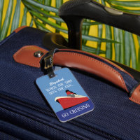 Personalised Cruise Tag | Funny Cruising Travel
