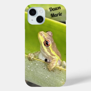 Personalised Cuban Tree Frog iPhone Case