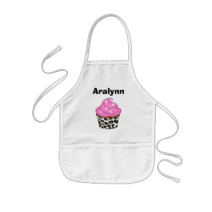 “Personalised Cupcake Apron” for Children Kids' Ap Kids Apron