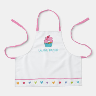 Personalised Cupcake Apron for girls
