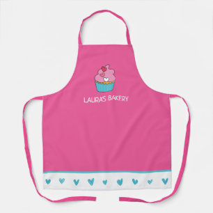 Personalised Cupcake Women's Apron