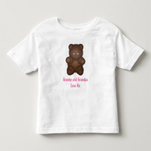 Personalised: Curly Bear T-Shirt