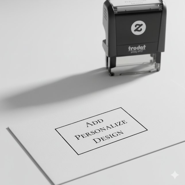 Personalised Custom  1.8" x 0.65" Self-inking Stamp (Creator Uploaded)