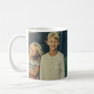 Personalised Custom 2 Photo Double Sided Coffee Mug