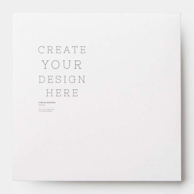 Personalised Custom 5.25" x 5.25" Envelope (Front)