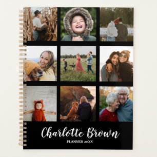 Personalised Custom 9 Photos Collage Planner