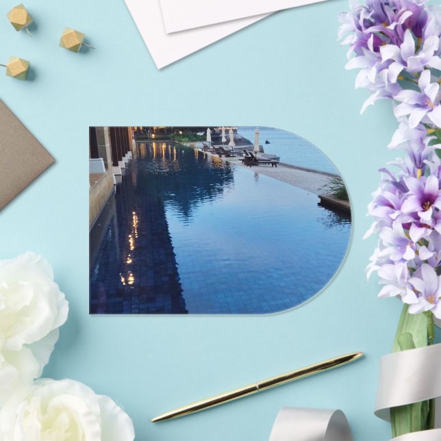 Personalised Custom Acrylic Invitations (Insitu (Wedding))