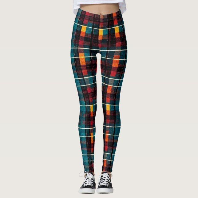 Personalised Custom All-Over-Print Leggings (Front)