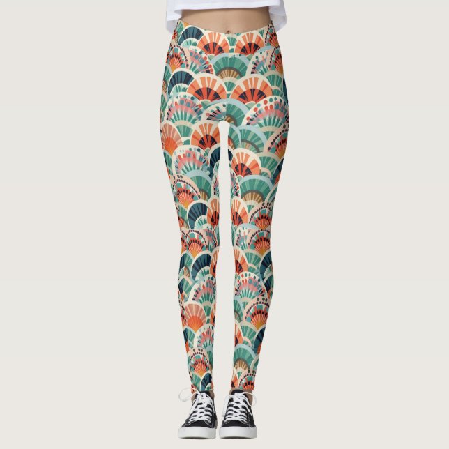 Personalised Custom All-Over-Print Leggings (Front)