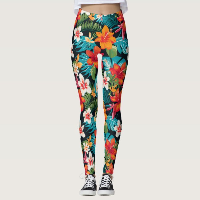 Personalised Custom All-Over-Print Leggings (Front)