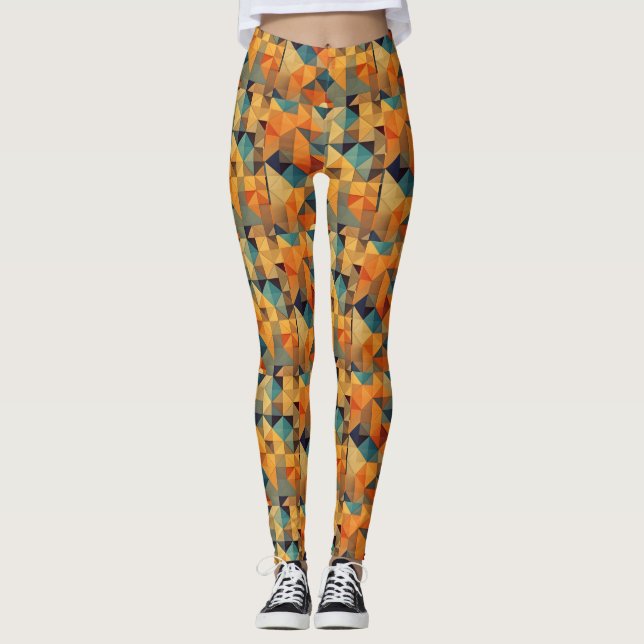 Personalised Custom All-Over-Print Leggings (Front)