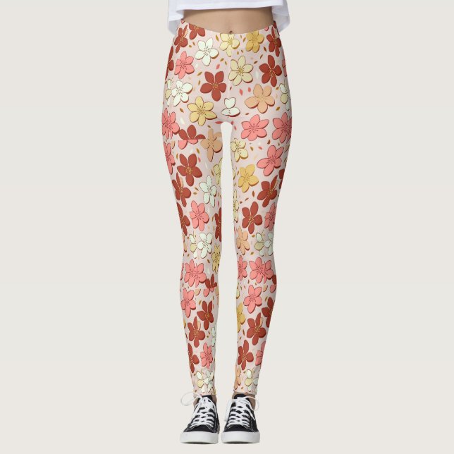 Personalised Custom All-Over-Print Leggings (Front)