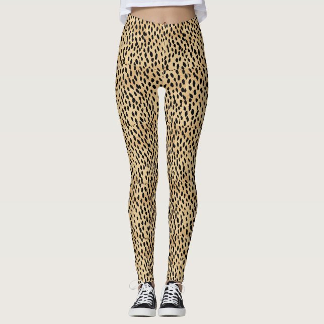 Personalised Custom All-Over-Print Leggings (Front)