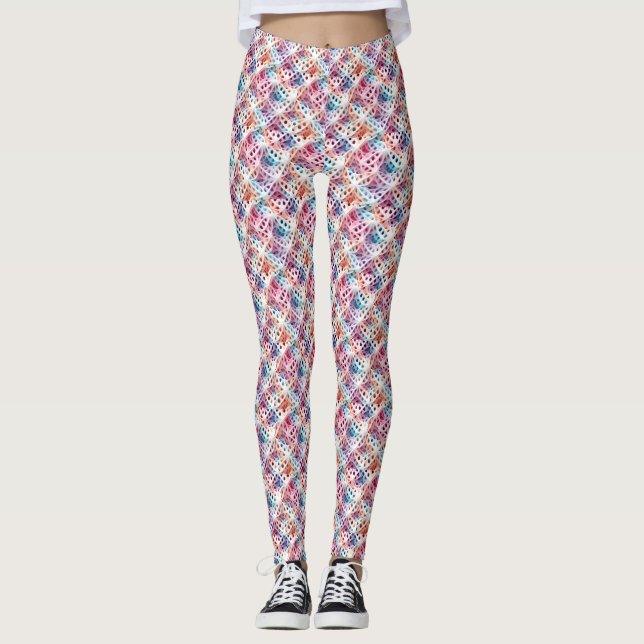 Personalised Custom All-Over-Print Leggings (Front)