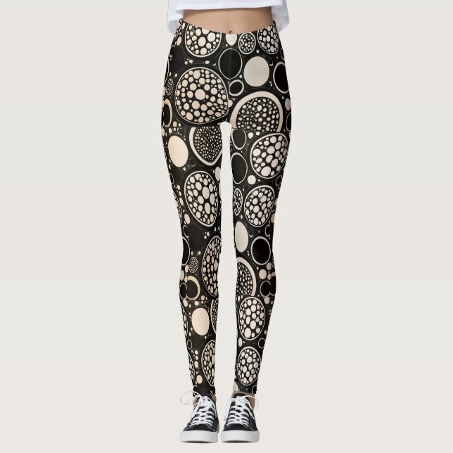 Personalised Custom All-Over-Print Leggings (Front)
