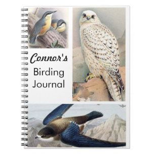 Personalised Custom Birding Journal