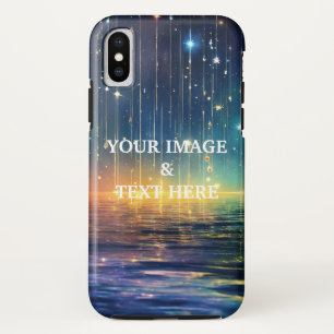 Personalised Custom Black Your Own Photo iPhone X Case