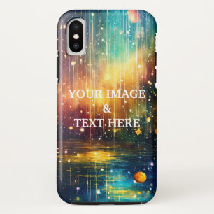 Personalised Custom Black Your Own Photo iPhone X Case