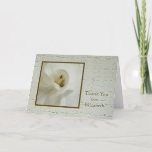 Personalised Custom Blank Thank You Card