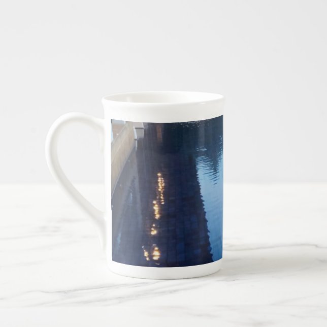 Personalised Custom Bone China Mug (Left)