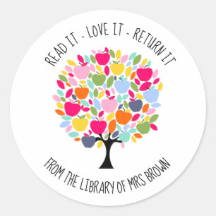 Personalised Custom Book Stickers   Bookplate Labe