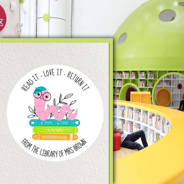 Personalised Custom Book Stickers | Bookplate Labe (Creator Uploaded)
