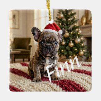 Personalised Custom chic Photo Ceramic Ornament