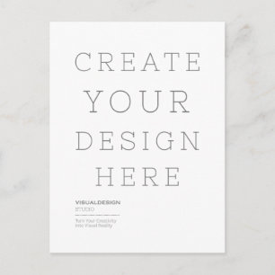 Personalised Custom Christmas Invitation Postcard