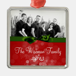 Personalised Custom Christmas PHOTO Ornament