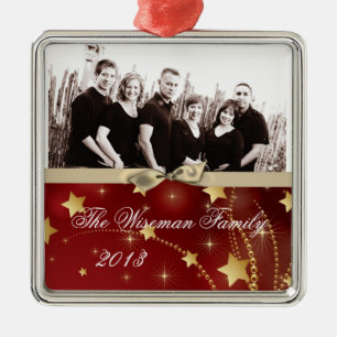 Personalised Custom Christmas PHOTO Ornament